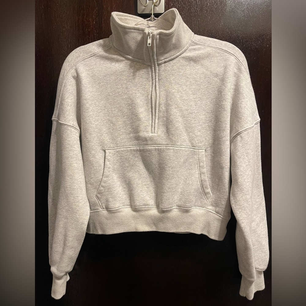 Abercrombie and Fitch “Mini Sunday Half Zip” sweatshirt